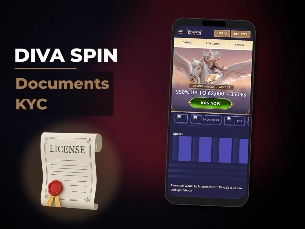 Diva Spin - Documents KYC